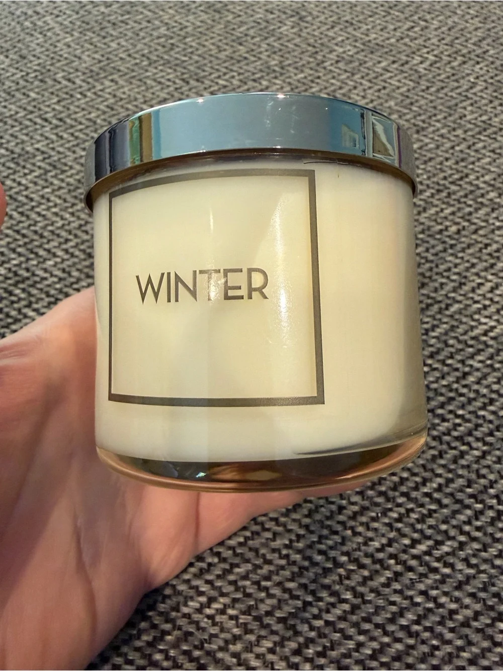 Bath And Body Works Winter 4 Ounce Candle In Glass Jar With Lid - Picture 6 of 10